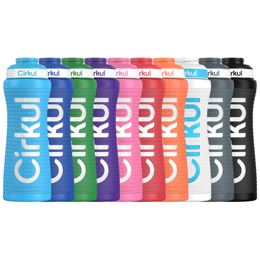 22oz. Grip Stainless Steel Bottle & Sport Lid 3KMP