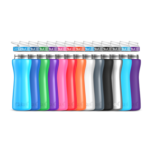 22oz. Stainless Steel Bottle & Comfort Grip Lid 6AE2