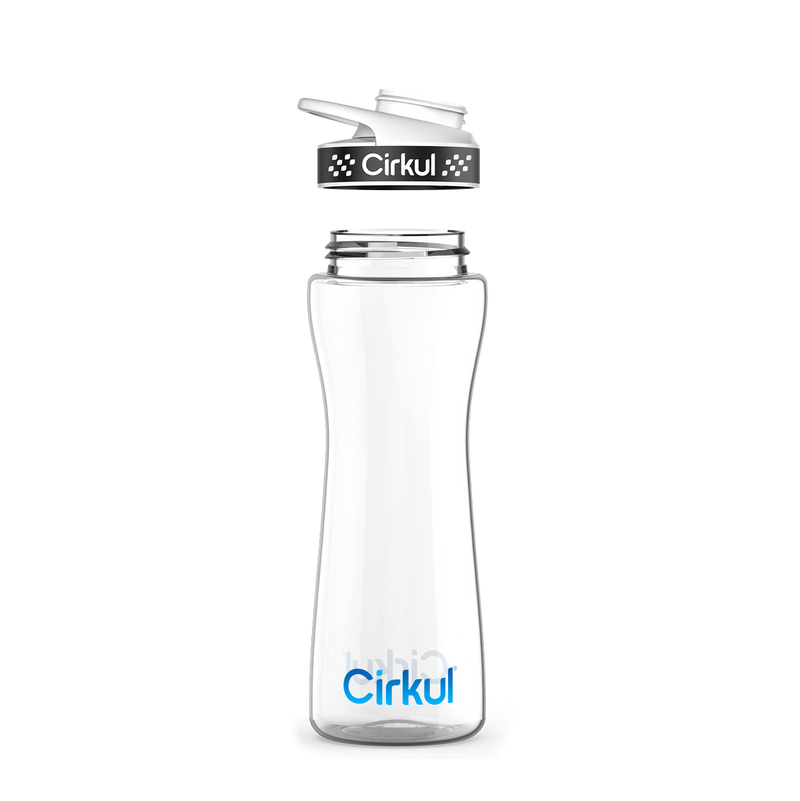 22oz. Plastic Bottle & Comfort Grip Lid PI3A