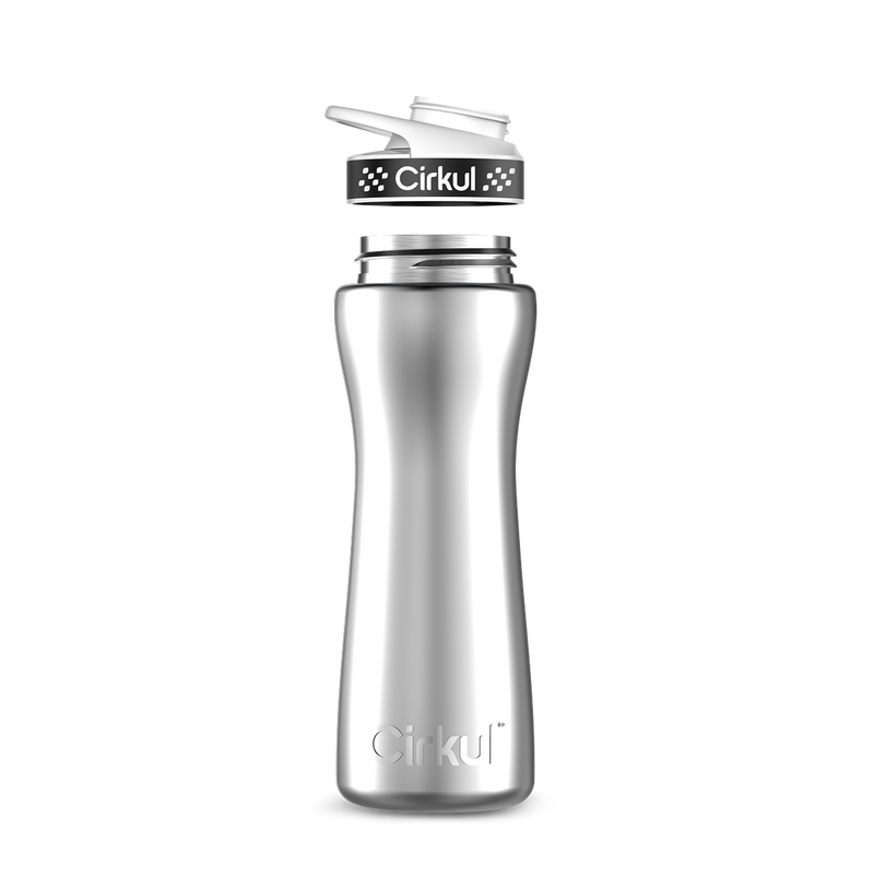 22oz. Stainless Steel Bottle & Comfort Grip Lid 6AE2
