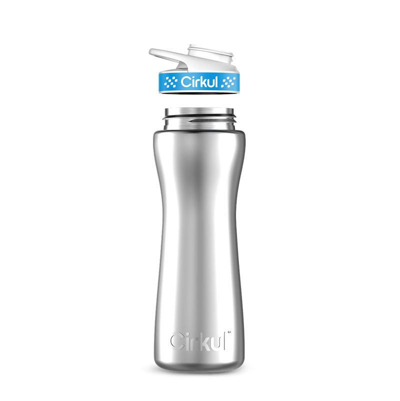 22oz. Stainless Steel Bottle & Comfort Grip Lid 6AE2