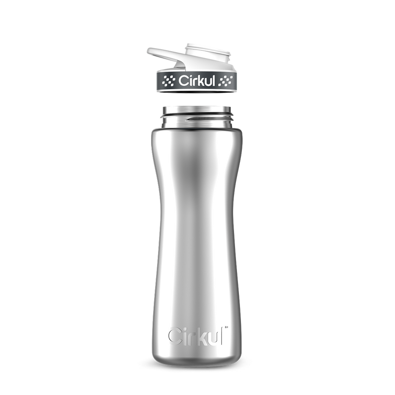 22oz. Stainless Steel Bottle & Comfort Grip Lid 6AE2