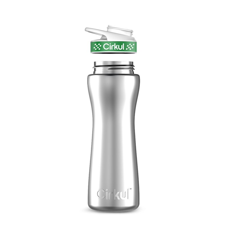 22oz. Stainless Steel Bottle & Comfort Grip Lid 6AE2