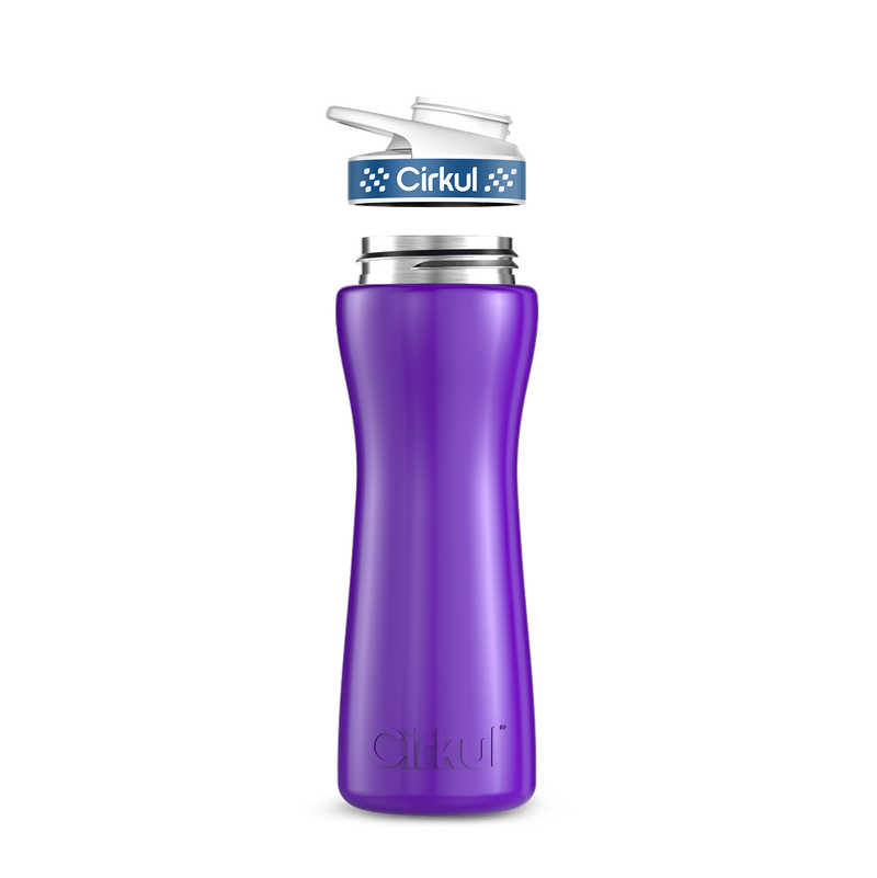 22oz. Stainless Steel Bottle & Comfort Grip Lid 6AE2