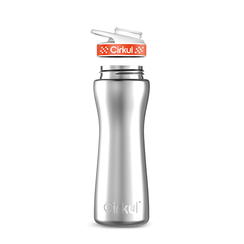 22oz. Stainless Steel Bottle & Comfort Grip Lid 6AE2
