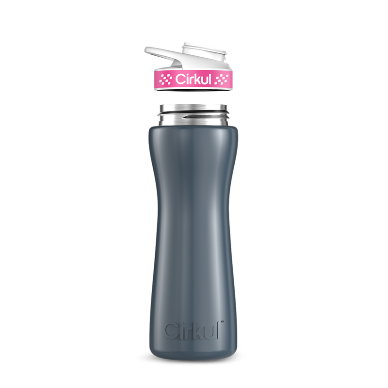 22oz. Stainless Steel Bottle & Comfort Grip Lid 6AE2