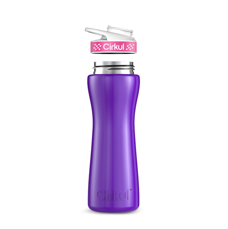 22oz. Stainless Steel Bottle & Comfort Grip Lid 6AE2