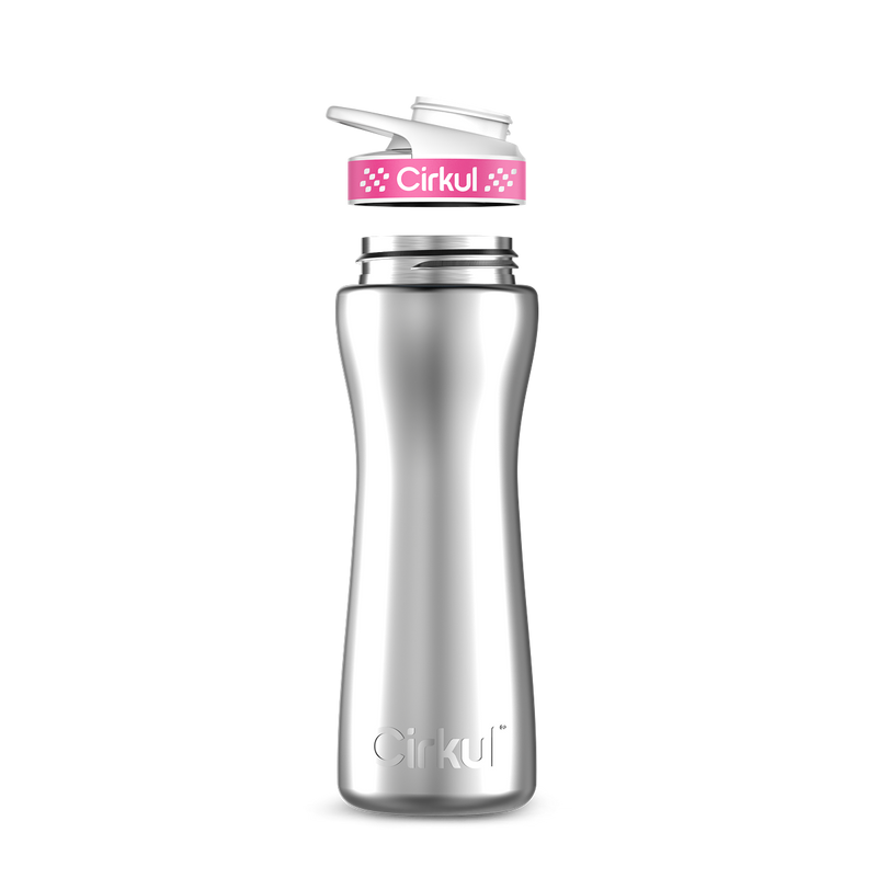 22oz. Stainless Steel Bottle & Comfort Grip Lid 6AE2
