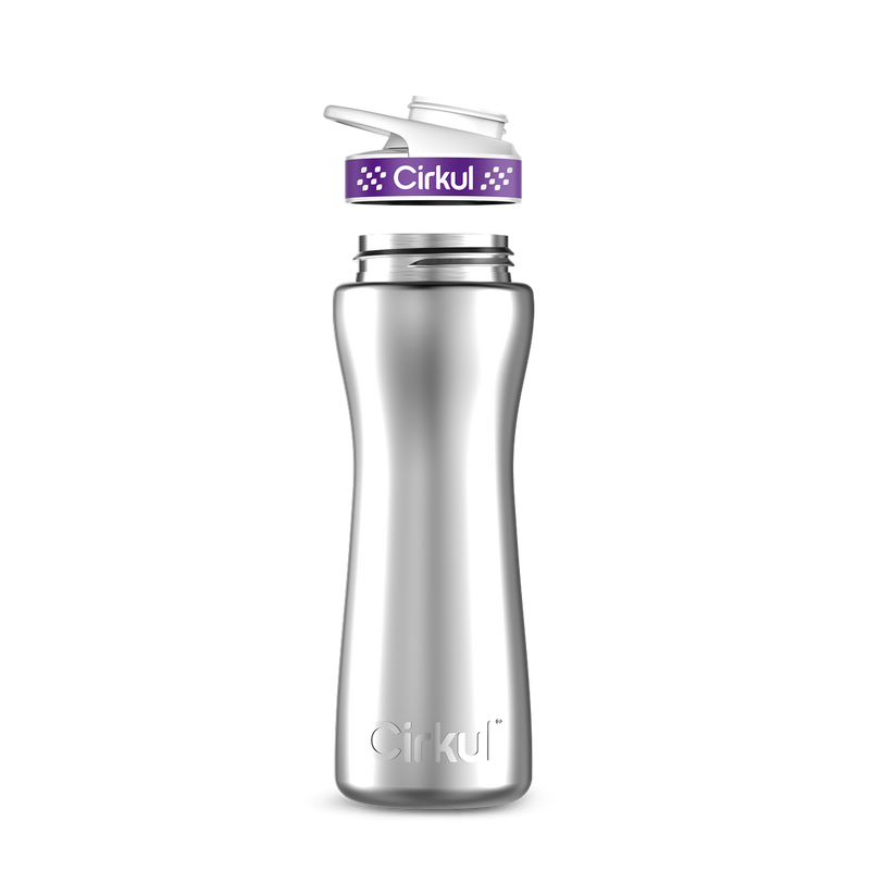 22oz. Stainless Steel Bottle & Comfort Grip Lid 6AE2